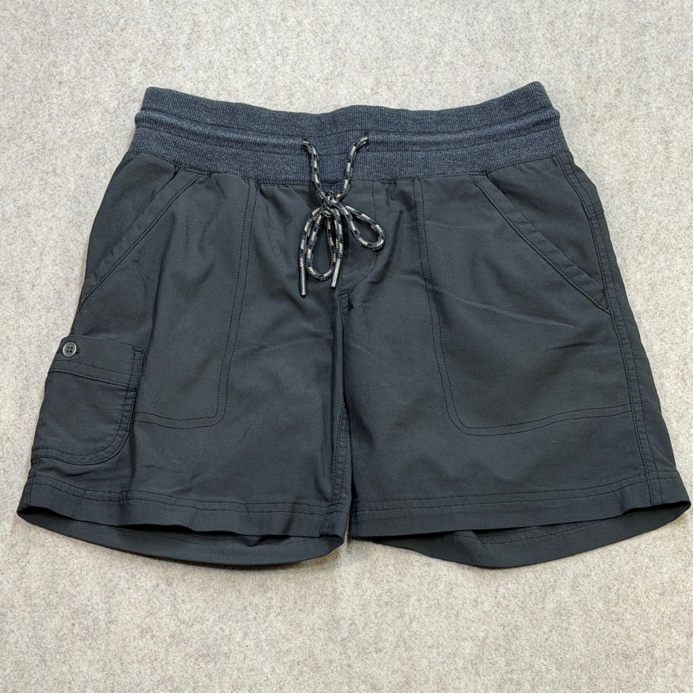 Columbia Shorts Womens XS Gray Cargo Gorpcore Hiking Utility Athleisure Camping